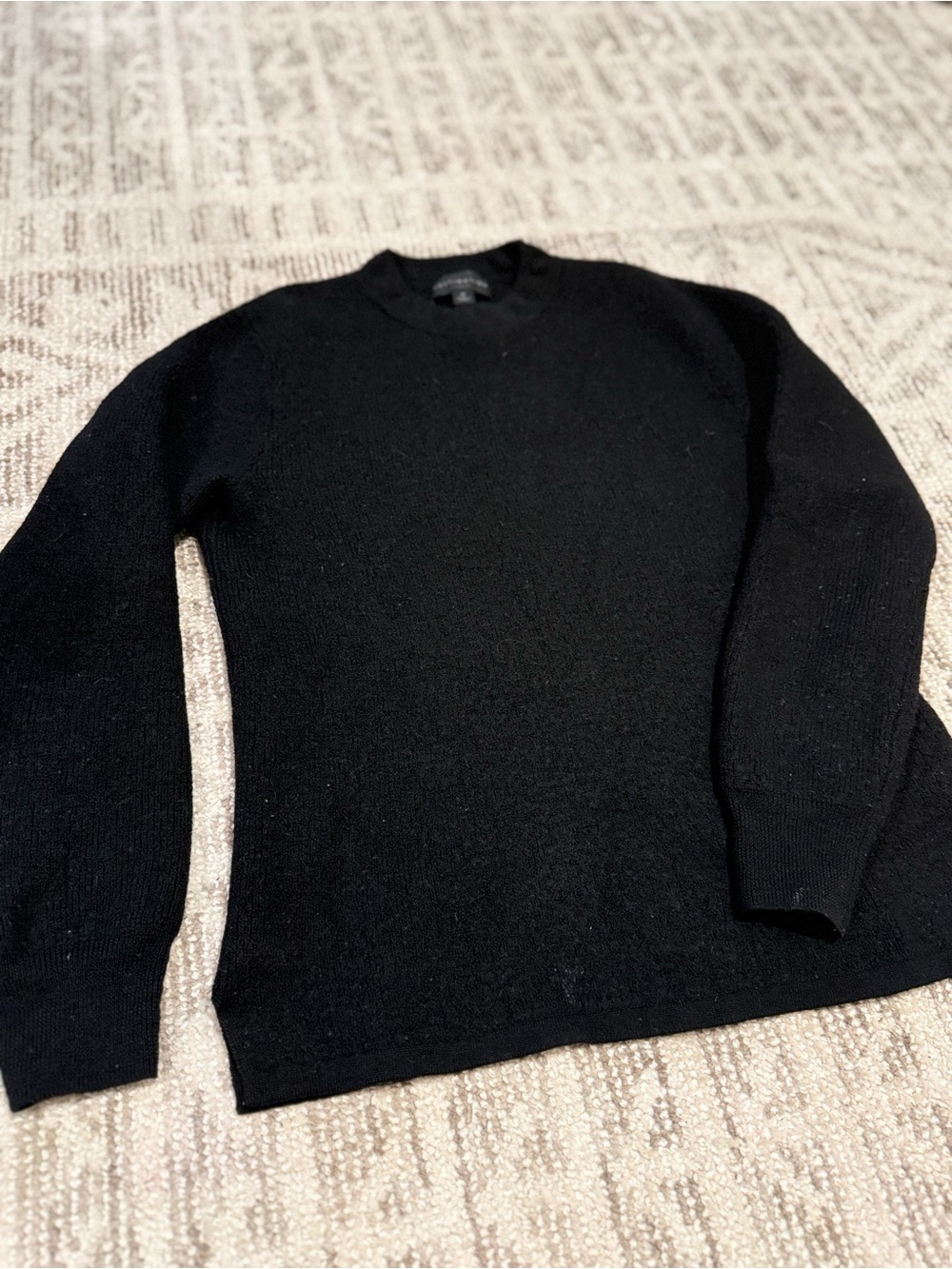 J. Crew Black Crewneck Sweater - Women's